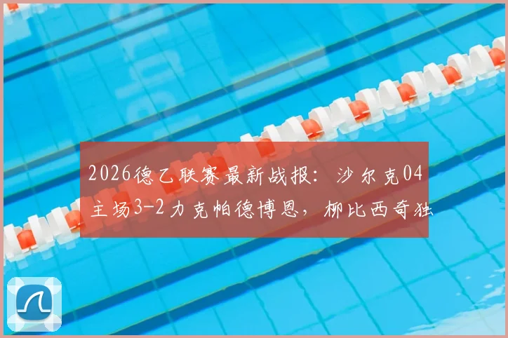 2026德乙联赛最新战报：沙尔克04主场3-2力克帕德博恩，柳比西奇独中两元引爆全场，附比赛集锦与积分榜深度分析